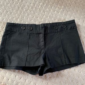 Aqua black shorts